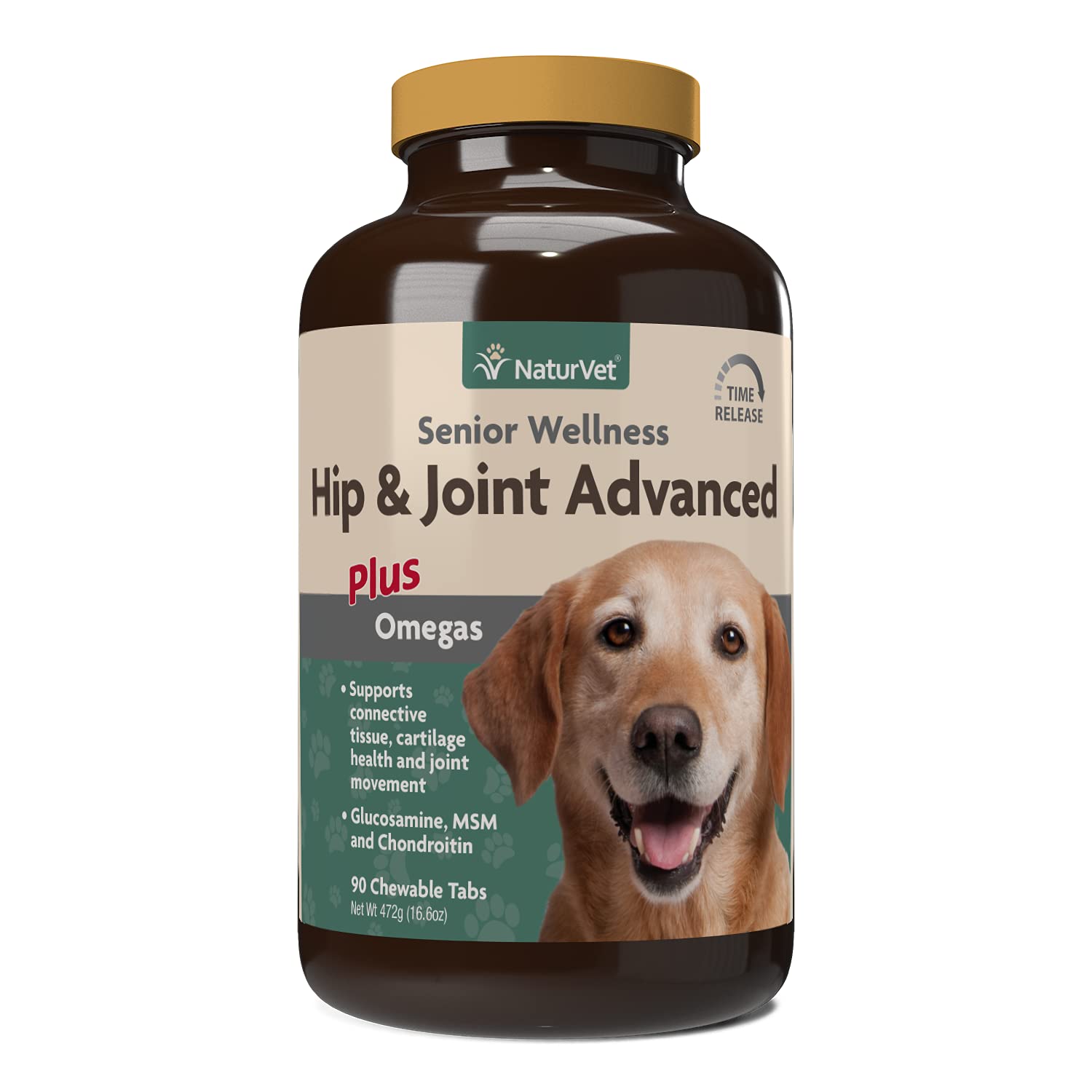 Buy NaturVet Senior Hip & Joint Advanced Plus Ome Help Support Your