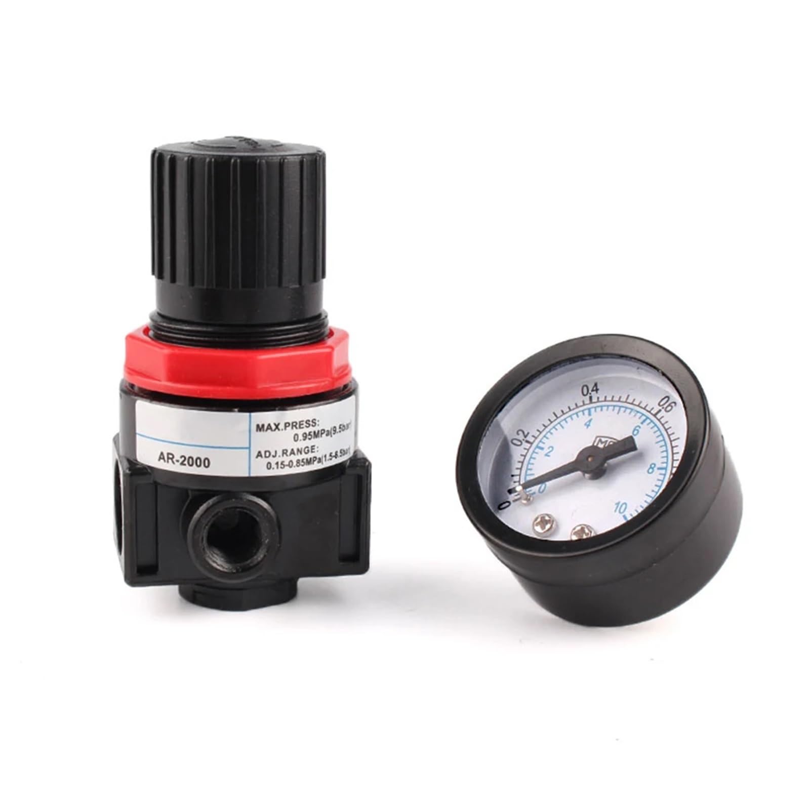 3 szt. AFR-2000 1/4 regulator filtra pneumatycznego jednostka uzdatniania powietrza przełączniki ciśnienia manometr AFR2000 (armatura AR2000 10 mm)