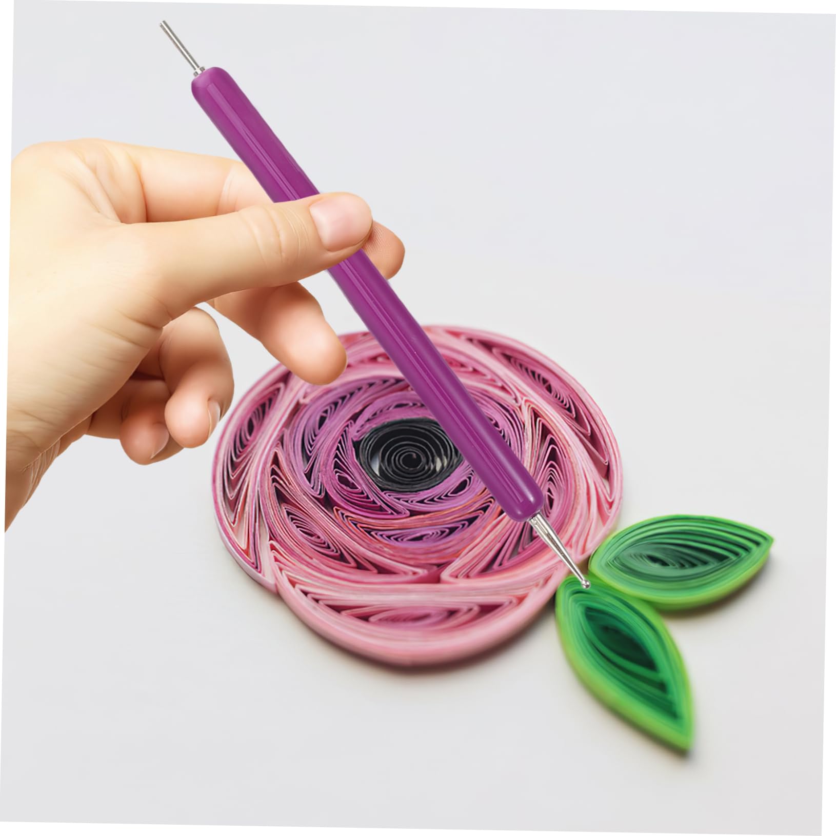 Operitacx 5 Juegos bolígrafo de papel herramientas de quilling papel para manualidades hacer Aguja alfiler herramienta de quilling para manualidades kit de pluma de quilling el plastico