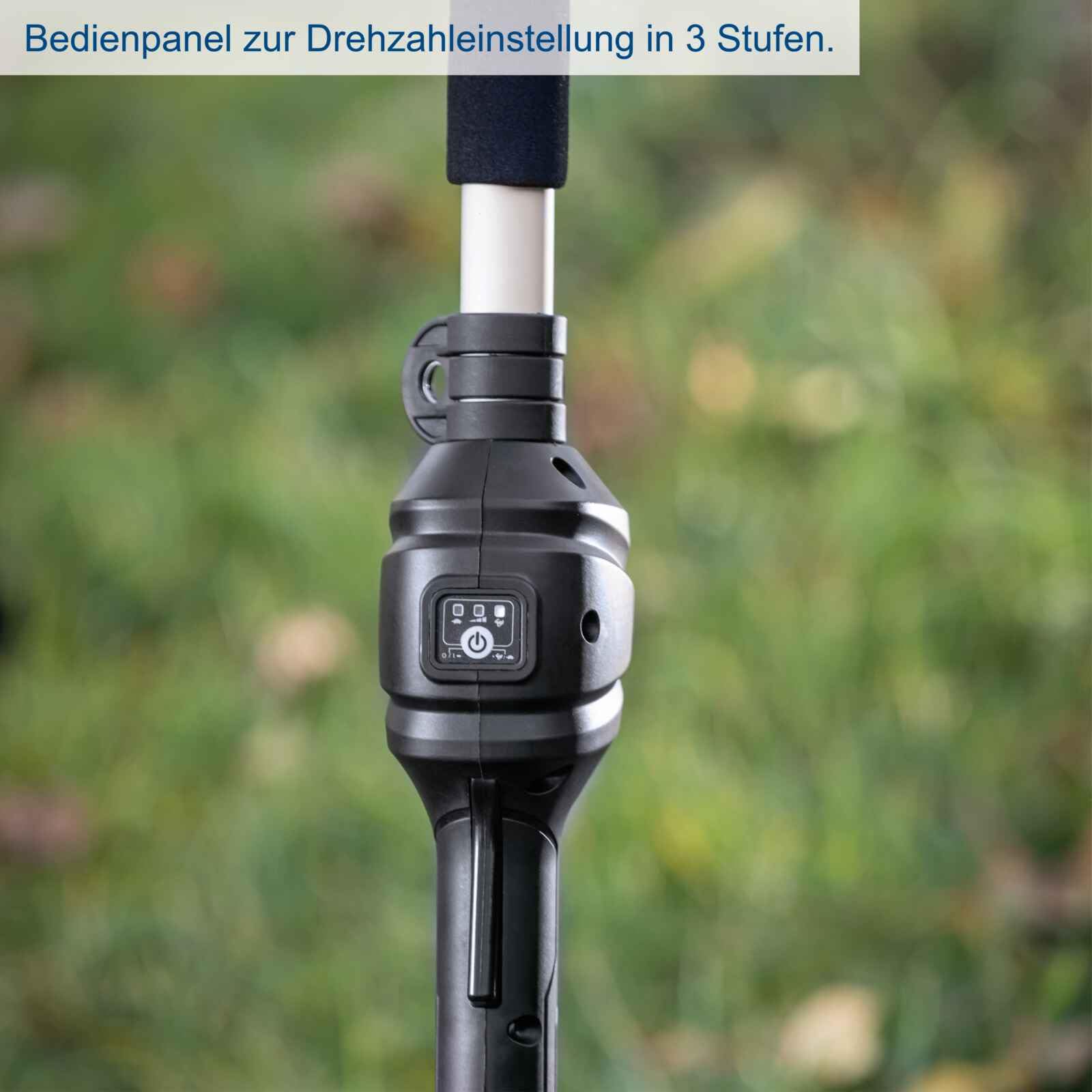 Scheppach Dispositivo multifunción 4 en 1 BC-MFH400-X 20 V sin escobillas para jardín, desbrozadora, cortasetos, podadora, serie IXES de 20 V, con 2 baterías de 2 Ah y cargador doble