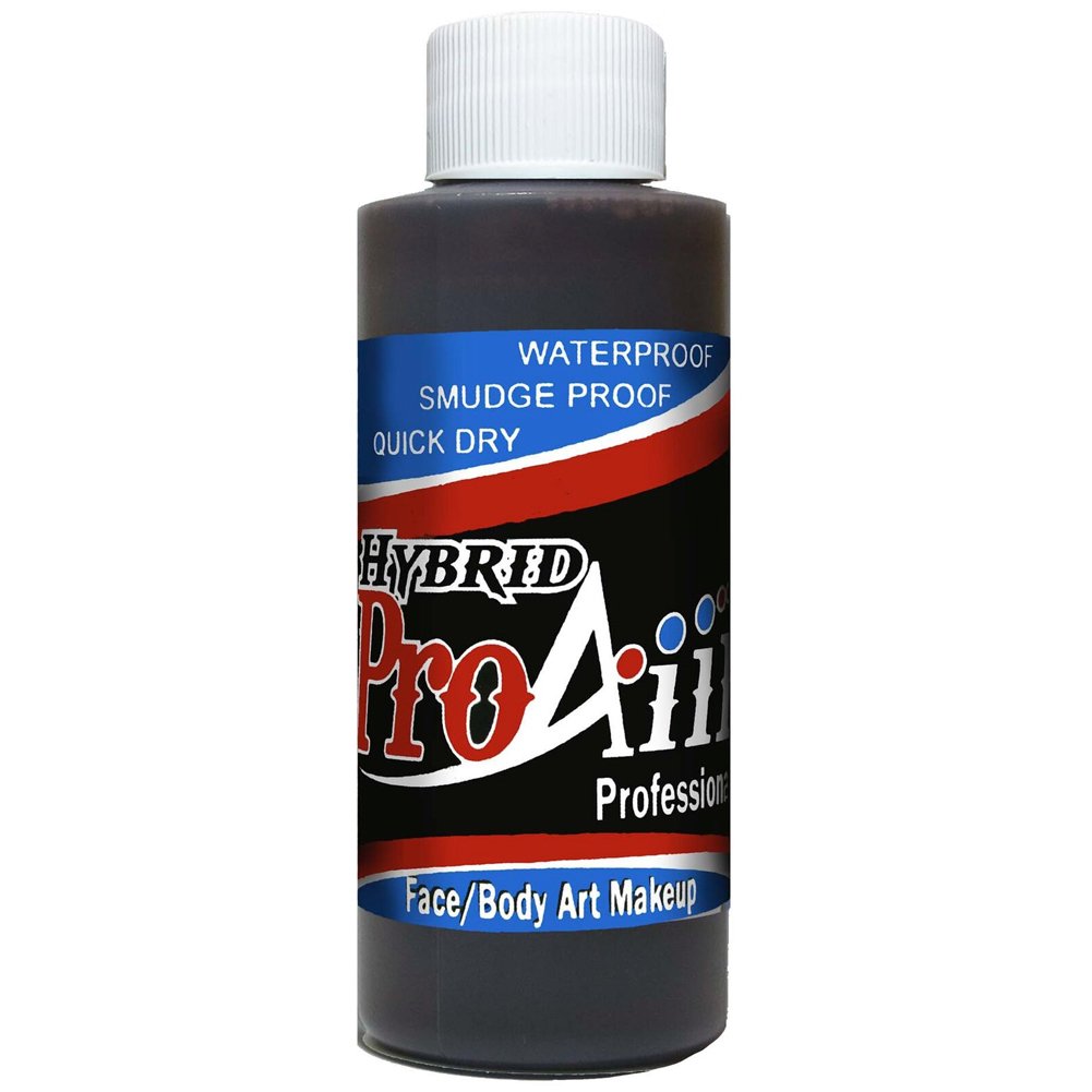 Face Painting Makeup - ProAiir Waterproof Makeup - 2.1 oz (60ml) Brown by ShowOffs Body Art
