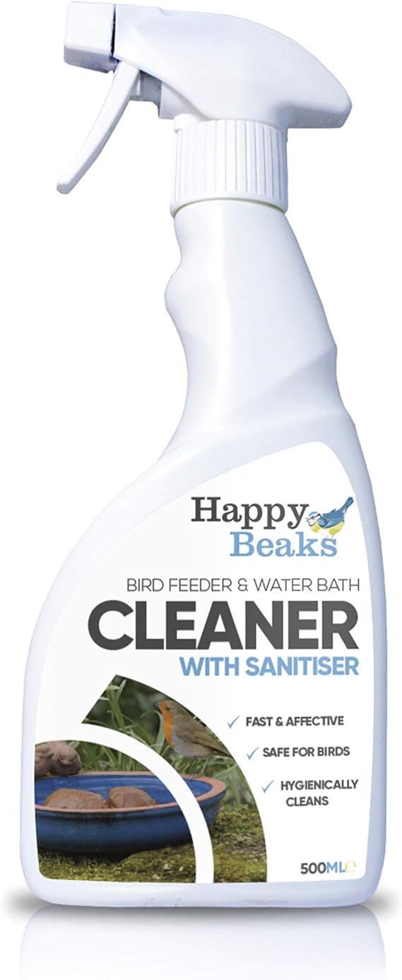Happy Beaks Bird Feeder & Water Bath Cleaner Amazon.co.uk Garden