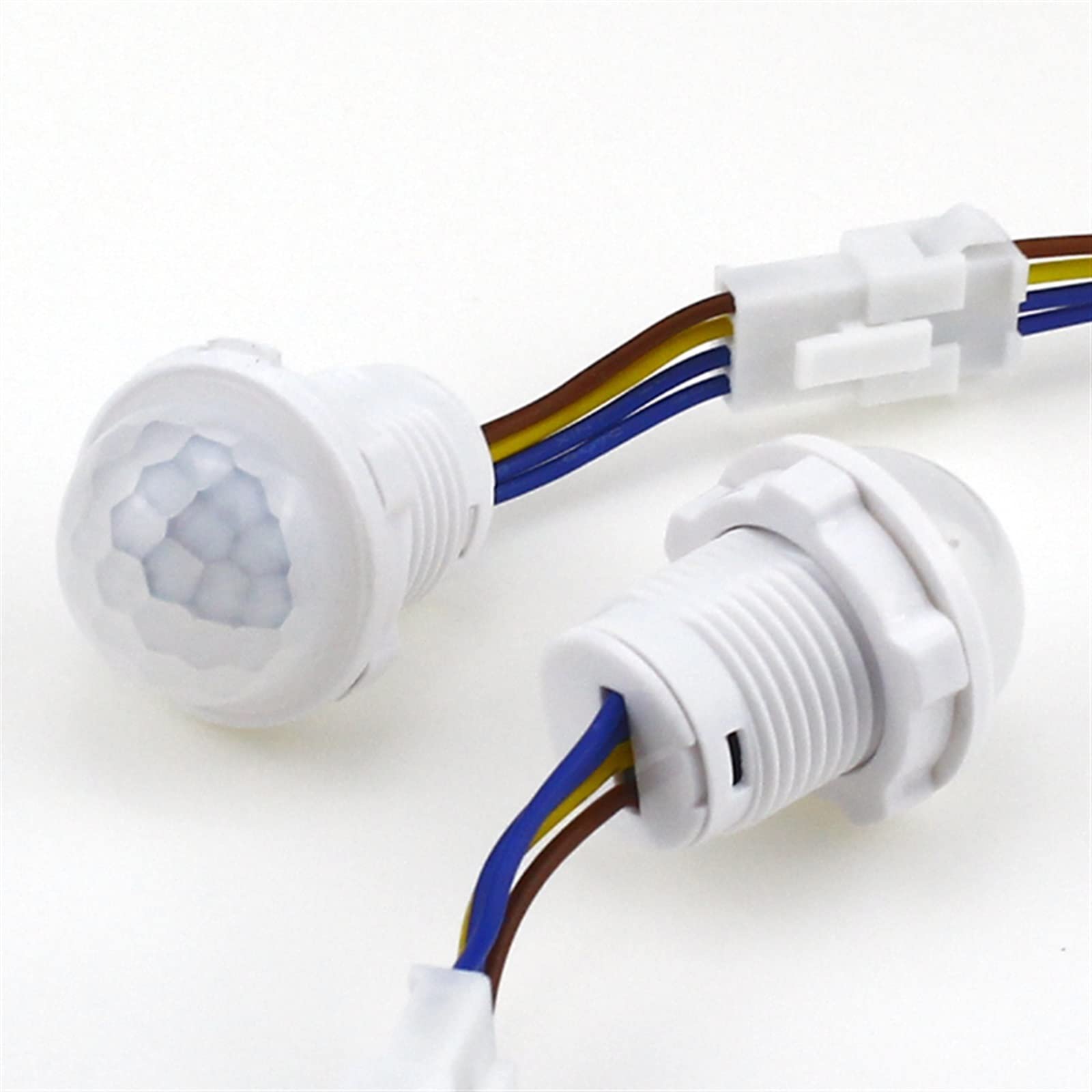 Fcarumiqp Blanc Closet Pir Sensor Detector Smart Switch 110V 220V Led Infrared Motion Detection Automatic Light