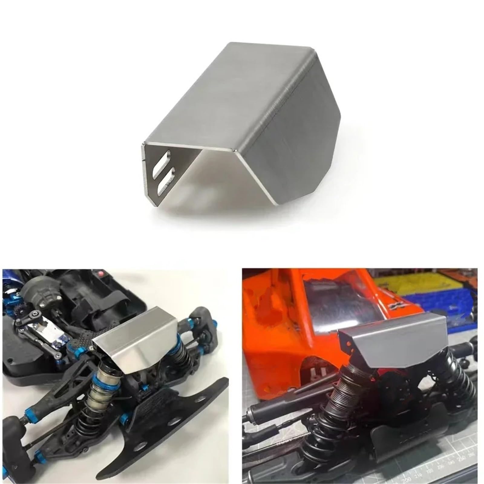 Repuestos Orugas RC Para 1/10 Y 1/8 Protector Torre Amortiguación Metal Para Buggy Truggy Coche RC Piezas Accesorios Reparación Modificado