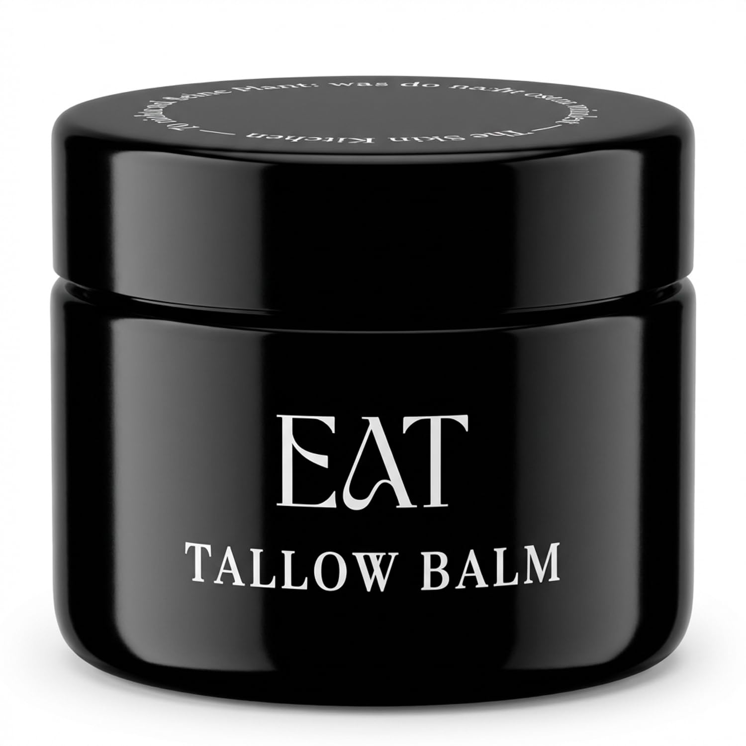 EAT Tallow Balm Bio – 100% natürliche Hautpflege mit Rindertalg von Deutschen Weiderindern – Bio-Olivenöl & Weihrauch – Für Gesicht, Körper & Lippen – Ohne künstliche Zusätze für pure Pflege (100 ml)