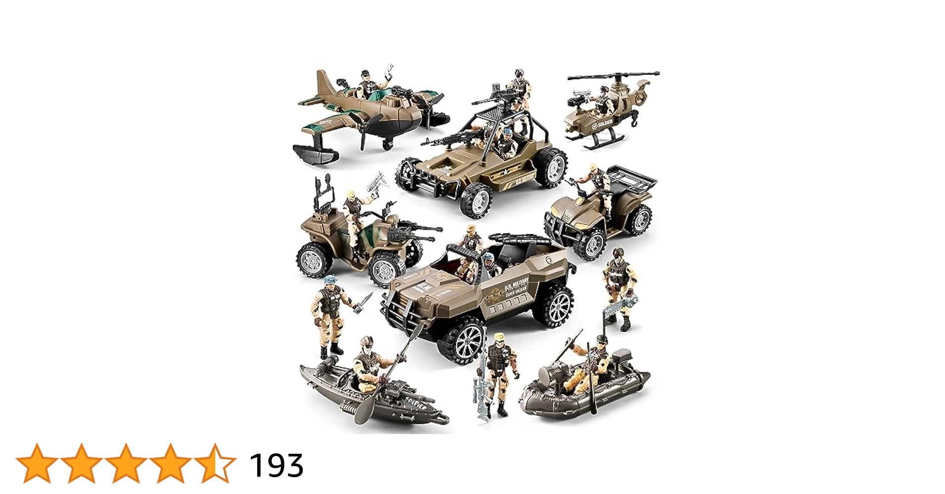 Amazon.com: HOSPONY 56-in-1 Army Men Toys for Boys 4-7 6-8 8
