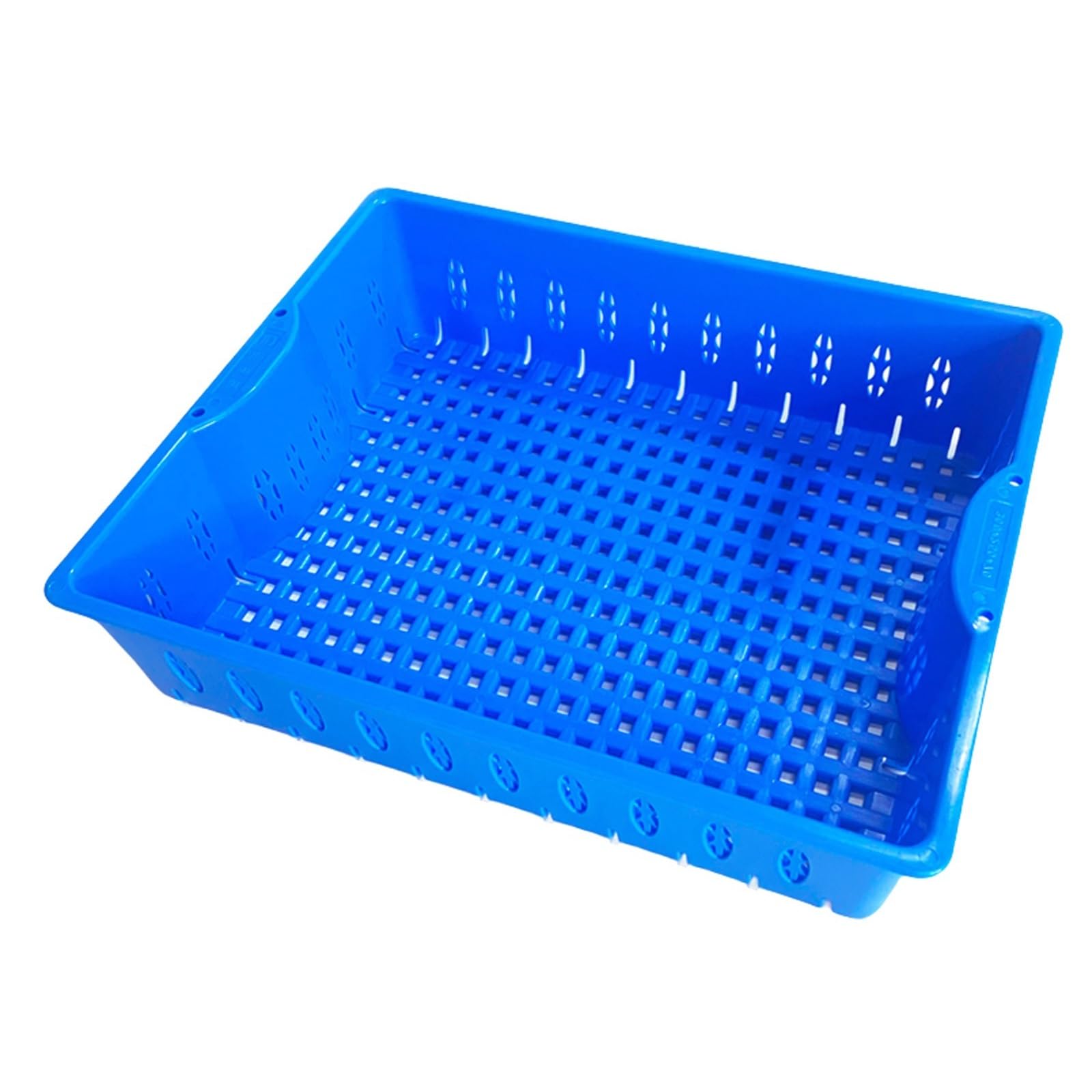 Vassoi per strumenti di sterilizzazione, resina multiuso resistente alle alte temperature per ospedali e laboratori, stampaggio monopezzo, 48 x 25 x 7 cm