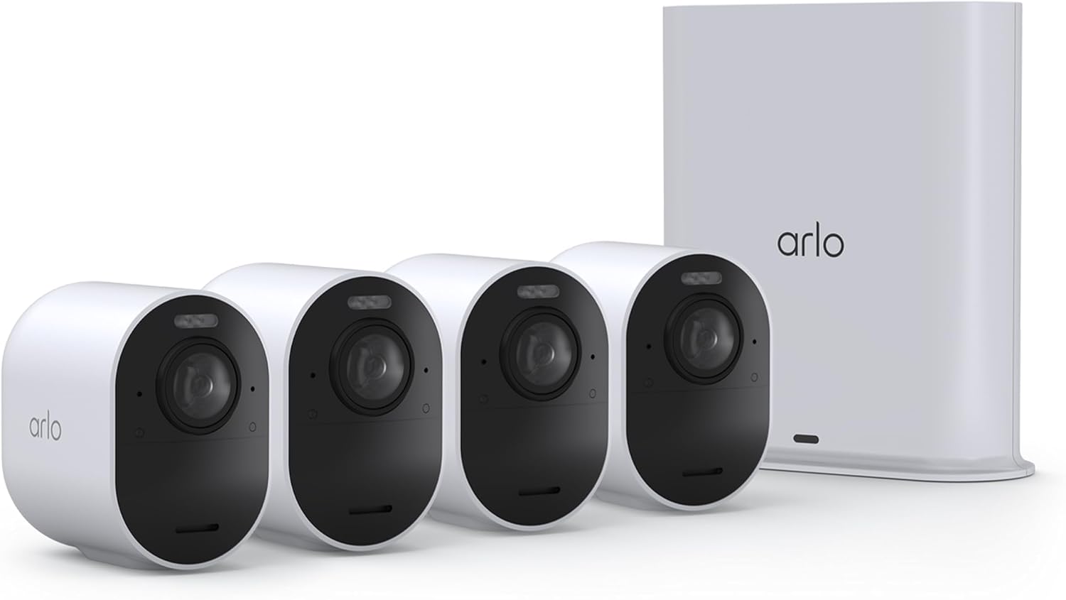 Arlo Ultra Wireless Security Camera 4K HDR (3rd Gen) - 4-Cam + SmartHub
