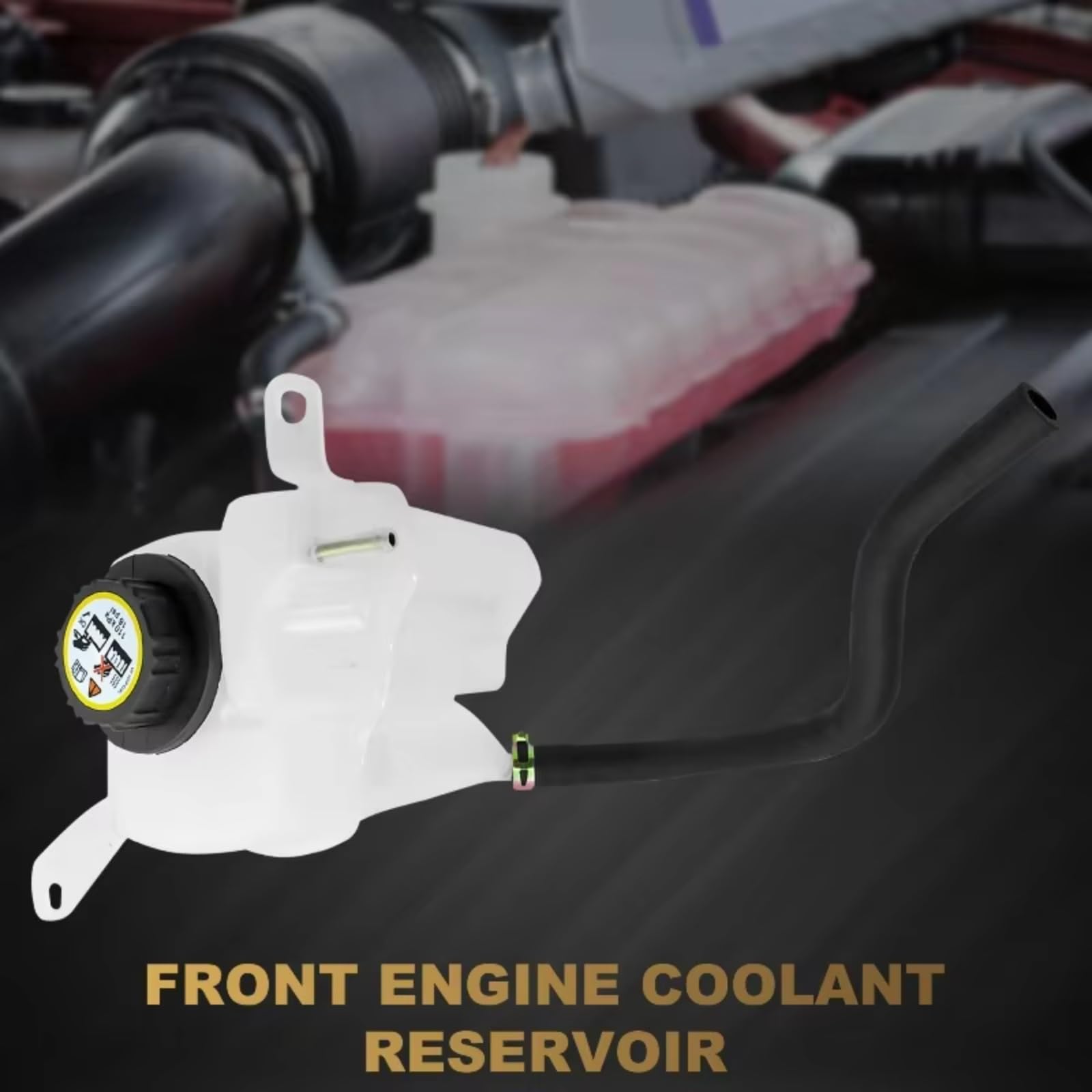 Serbatoio Radiatore Compatibile Con Ford Per Thunderbird 2002-2005 Bottiglia Serbatoio Troppopieno Per Il Recupero Liquido Raffreddamento Radiatore Con Per Tappo 5W4Z8A080AA