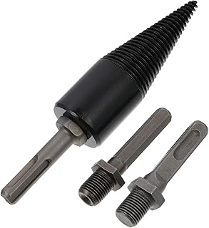 SEWOART 1 Set Wood Splitting Drill Hand Tools Electric Log Splitter Splitting Drill Bit Portable hex Screw