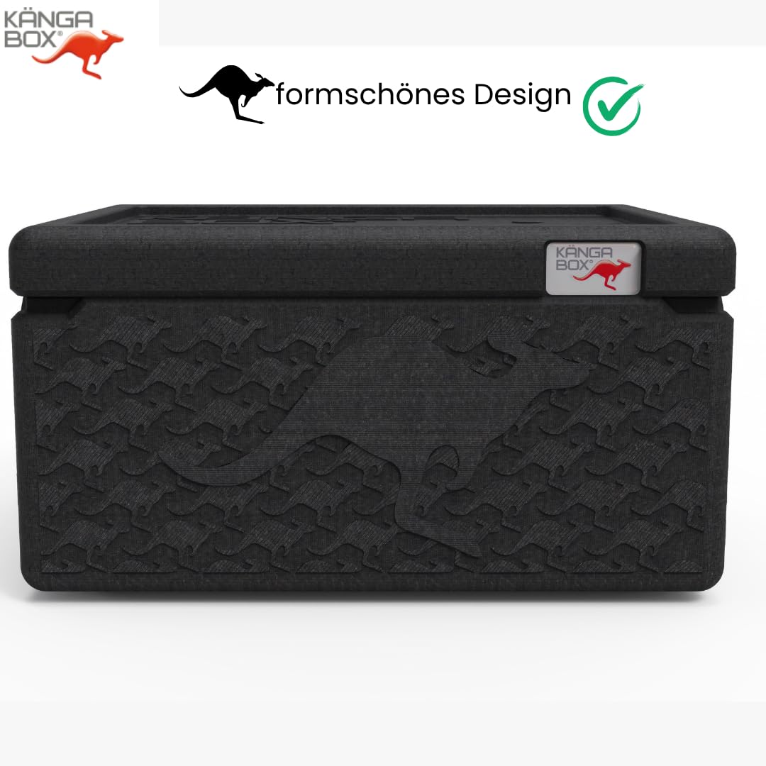 Mini Thermobox kalt & warm 1,5L – Ideal als Lunchbox oder Brotdose - Ultraleicht & perfekt schließender Deckel – Stoß- & Kratzfeste Oberfläche – Spülmaschinenfest