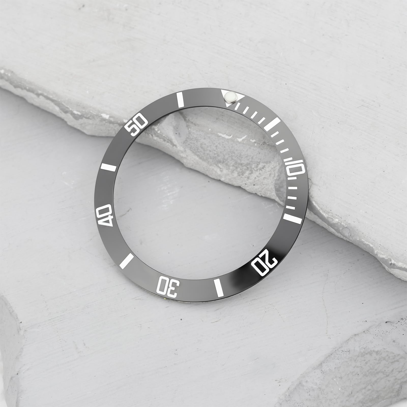 Insert de Lunette Compatible avec Rolex Les Montres Submariner pour Les Numéros de Boîtier 116610 Et 116800