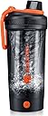 VOLTRX Electric Protein Shaker Bottle - USB Rechargeable Mixer Cup for Shakes and Meal Replacements, BPA-Free Tritan, 24oz