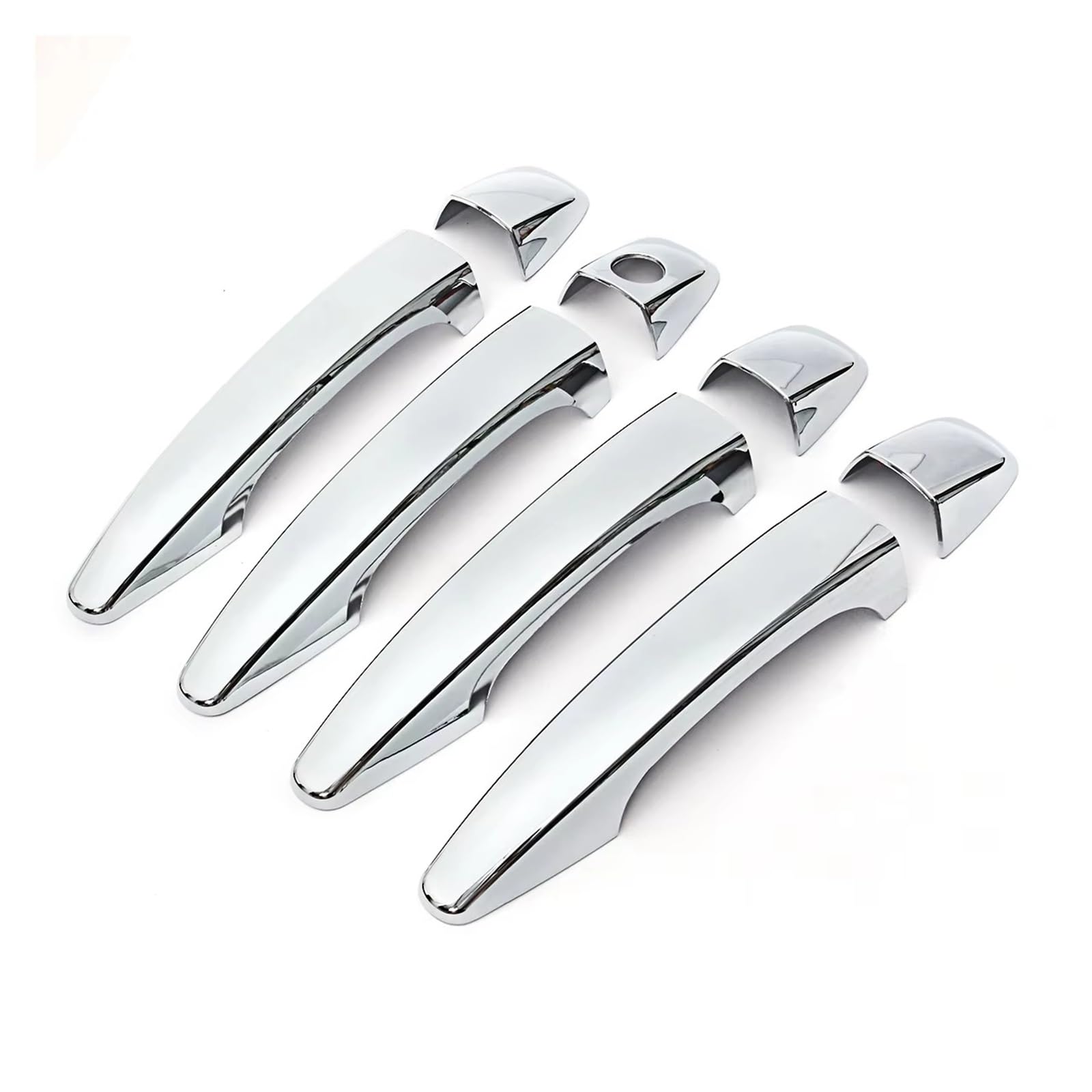 Trxjjvm 4Pc For Toyota For Corolla For Axio 2014-2018 Chrome Car Door Handle Cover Pad Sticker Overlay Styling Accessories Car Exterior Door Handle