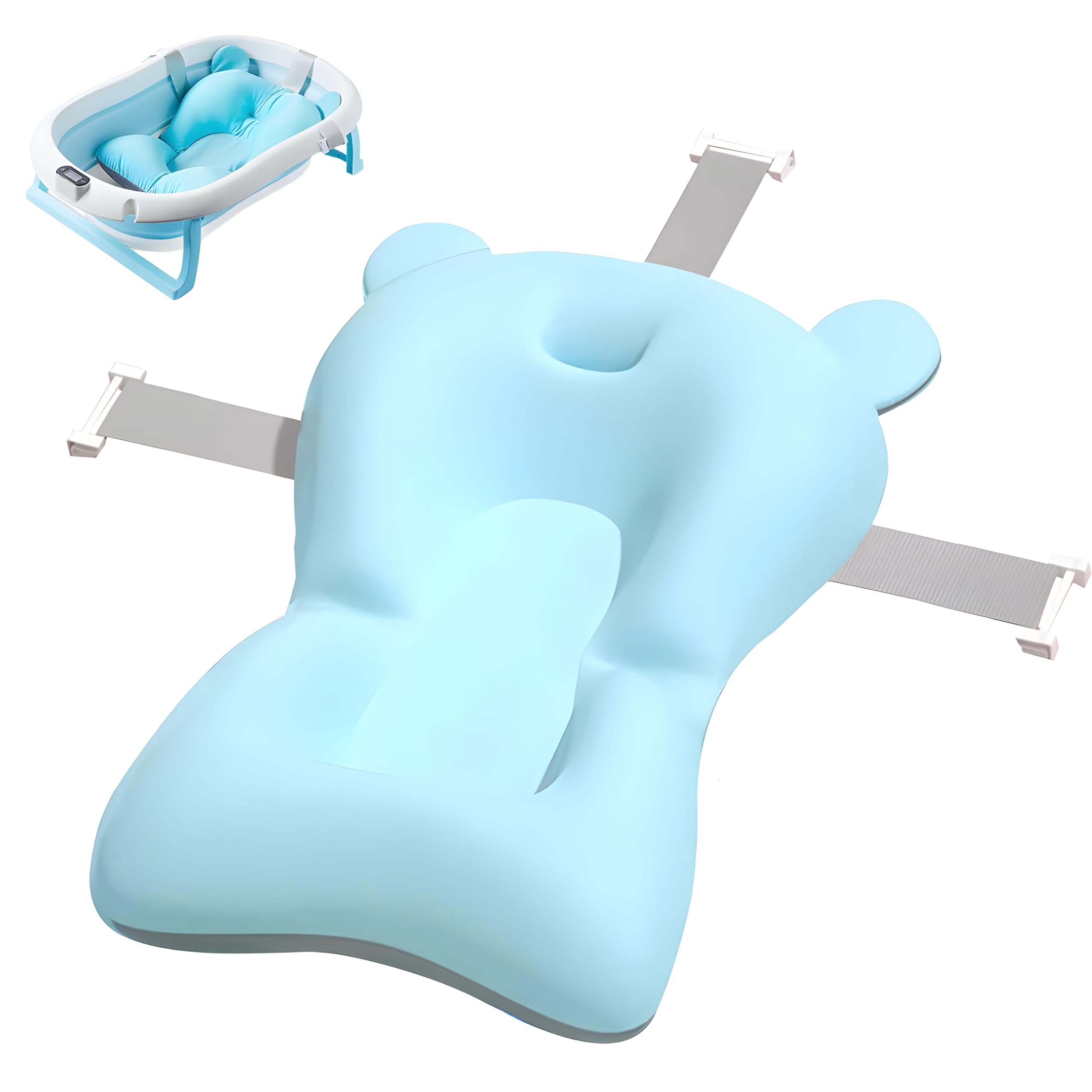Babys Badekissen,Baby Badewannensitz,Einsatz Babywanne Badewanneneinsatz,Säuglings Neugeborene Badewannensitz,Babybadewanne Badesitz,Baby Badewanne