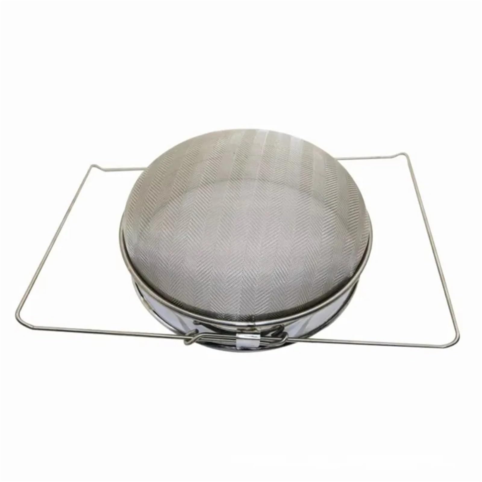 Dcdcd Pfm-Gra Telescopic Beekeeper Stainless Steel Honey Filter Double Screen Beekeeping Equipment Filter(100 Mesh)