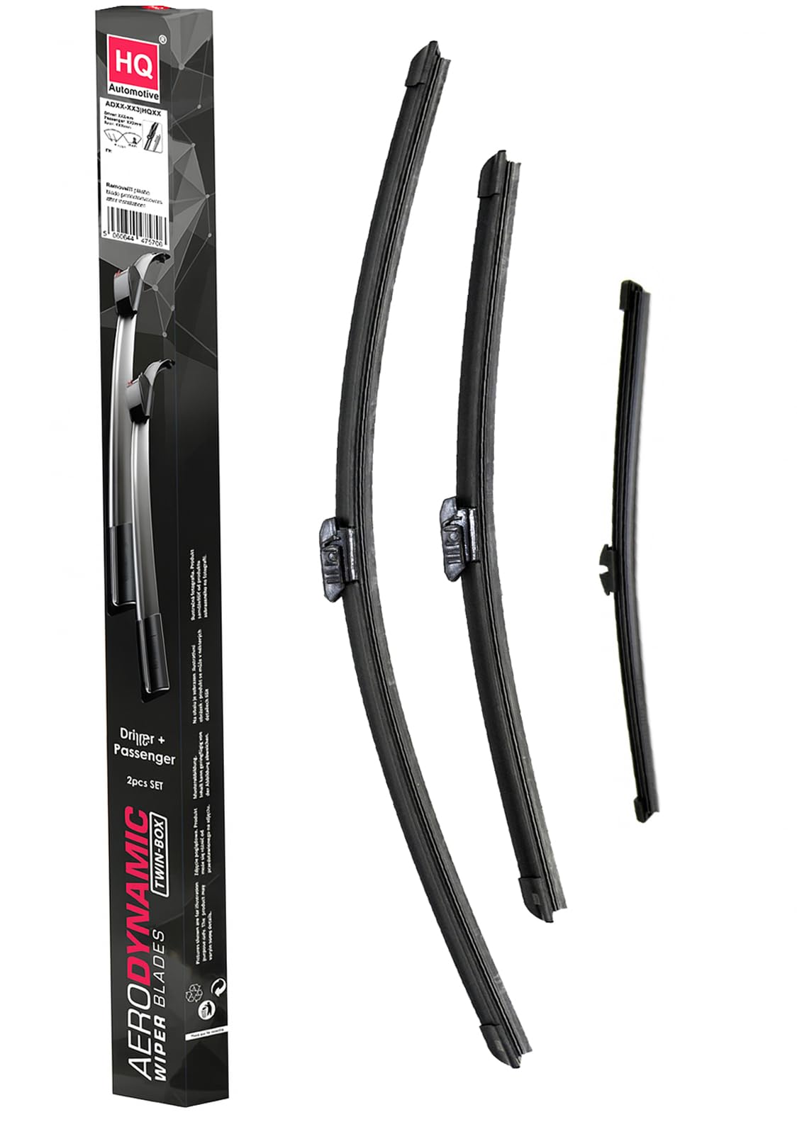 HQ AUTOMOTIVE Wiper Blades for DACIA Sandero Hatchback (2021 and later)