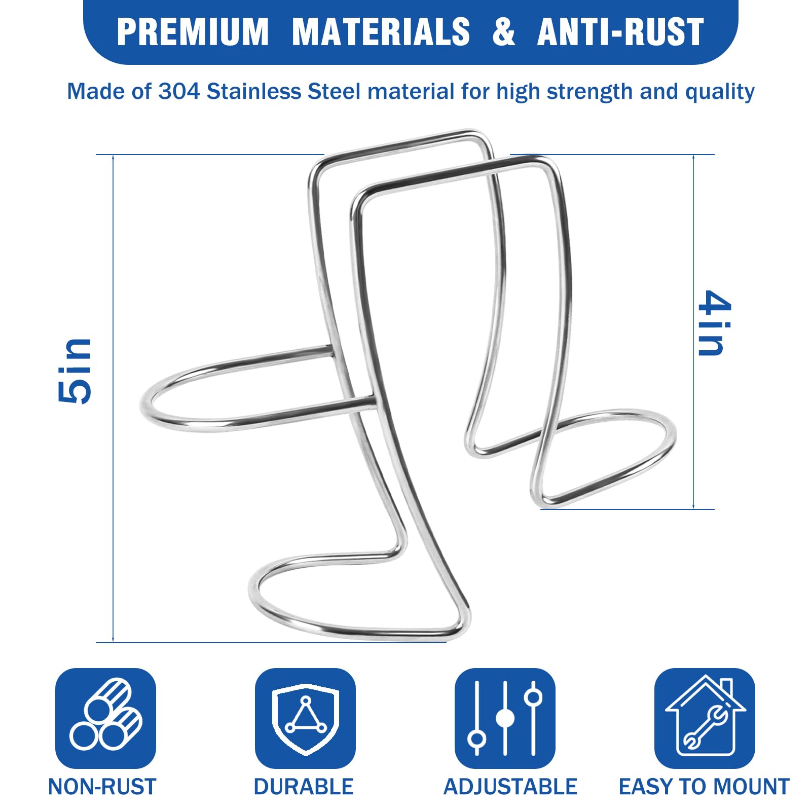 ALIMTEE 2 PCS Adjustable Washing Machine Washer Drain