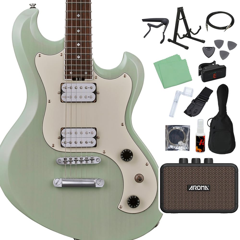 ギター MYGO ANON ULTRATONE Amazon | BanG Dream！ ULTRATONE Anon See Thru Surf Green エレキ