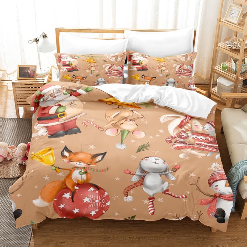 Parure de lit 240 x 260 en microfibre tissée 110g/㎡ de qualité supérieure