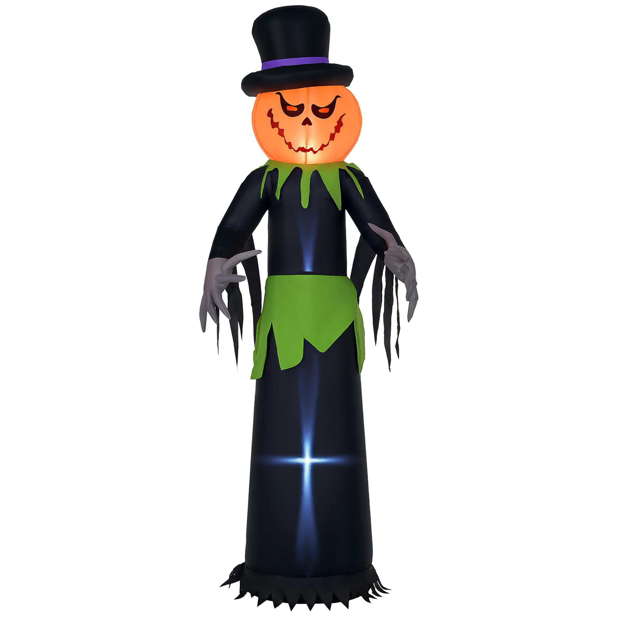 Bobobiy Light 8Ft -Up Pumpkin Man Halloween Decoration
