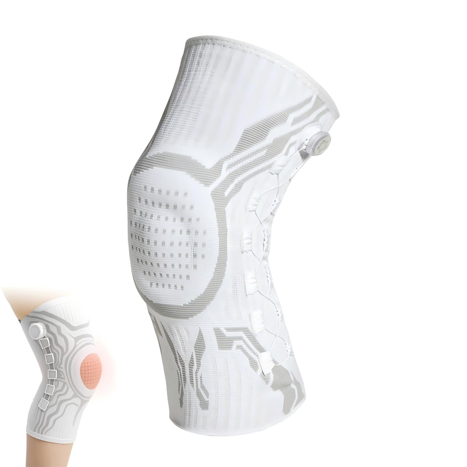 Reiteag Orthotel Kniebandage, Knieorthese Mit Patellaschutz, Stabilisierungsgurt und Vier-Wege-Kompression Bietet Optimale Unterstützung und Komfort
