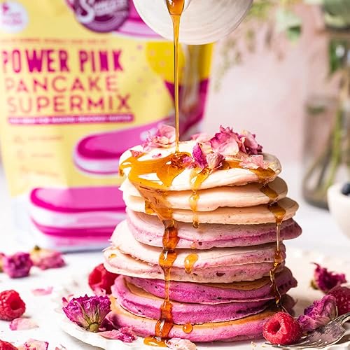 Miniatura 6 de Suncore Foods Power Pink Pitaya - Mezcla de panqueques y gofres, sin OMG, 20 onzas (paquete de 1)