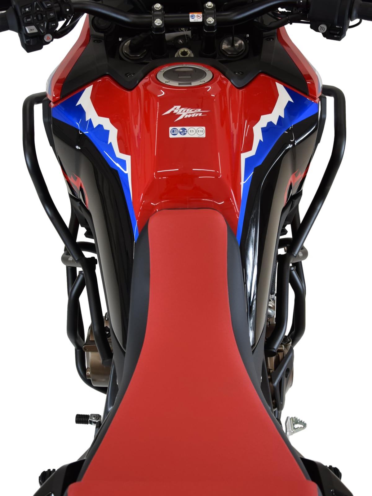 Defensa protector de motor Heed CRF 1100 Africa Twin (2024 -) - superior e inferior, negro