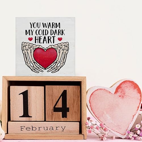 Vista 24 de Decoración de San Valentín, decoración del día de San Valentín, gnomos de San Valentín, camión, un camión cargado de amor, decoración de madera