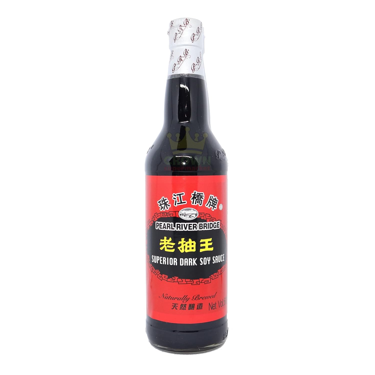 Pearl River Bridge Superior Dark Soy Sauce, Plastic Bottles, 16.9 oz