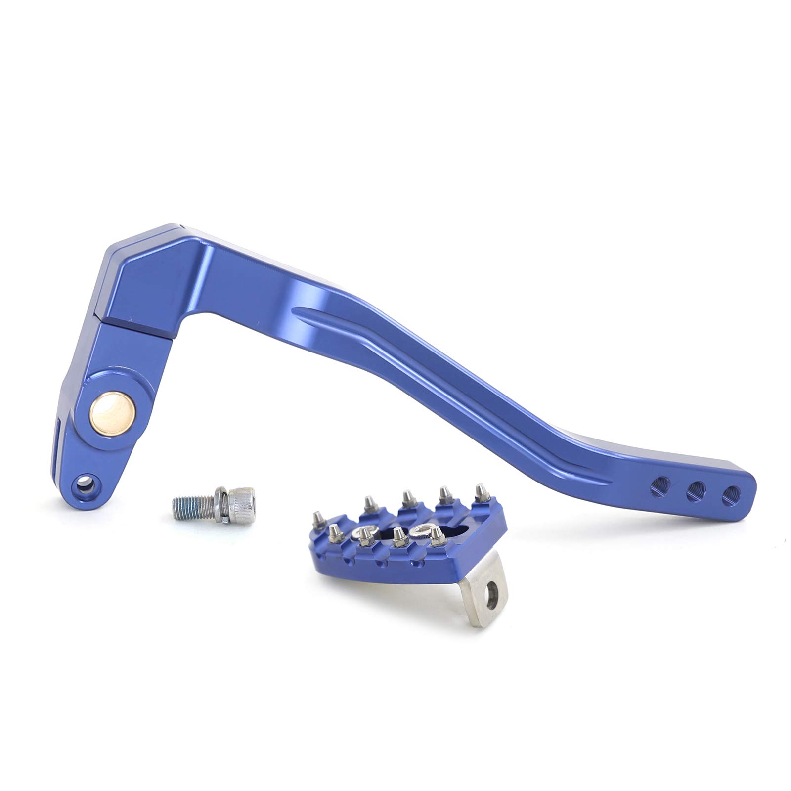 TARAZON Blue Brake Lever Arm + Shifter Peg Pedal for Harley