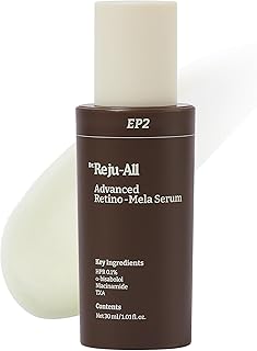 Dr. Reju-All Advanced Retino-Mela Serum – HPR Retinol Serum for Face – Anti-Aging, Pore Minimizer, Next-Gen Korean Skin care – Gentle & Beginner-Friendly – Niacinamide 10% & TXA 4% – 1 Fl Oz