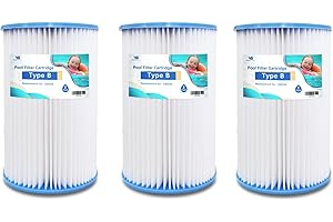 B Pool Filters for Above Ground Pools, Type B Replacement Filter Cartridge...