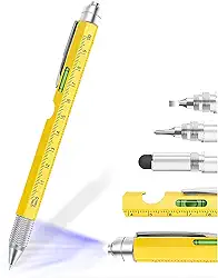 Conjunto de canetas multiferramentas 9 em 1 para homens, pai, marido