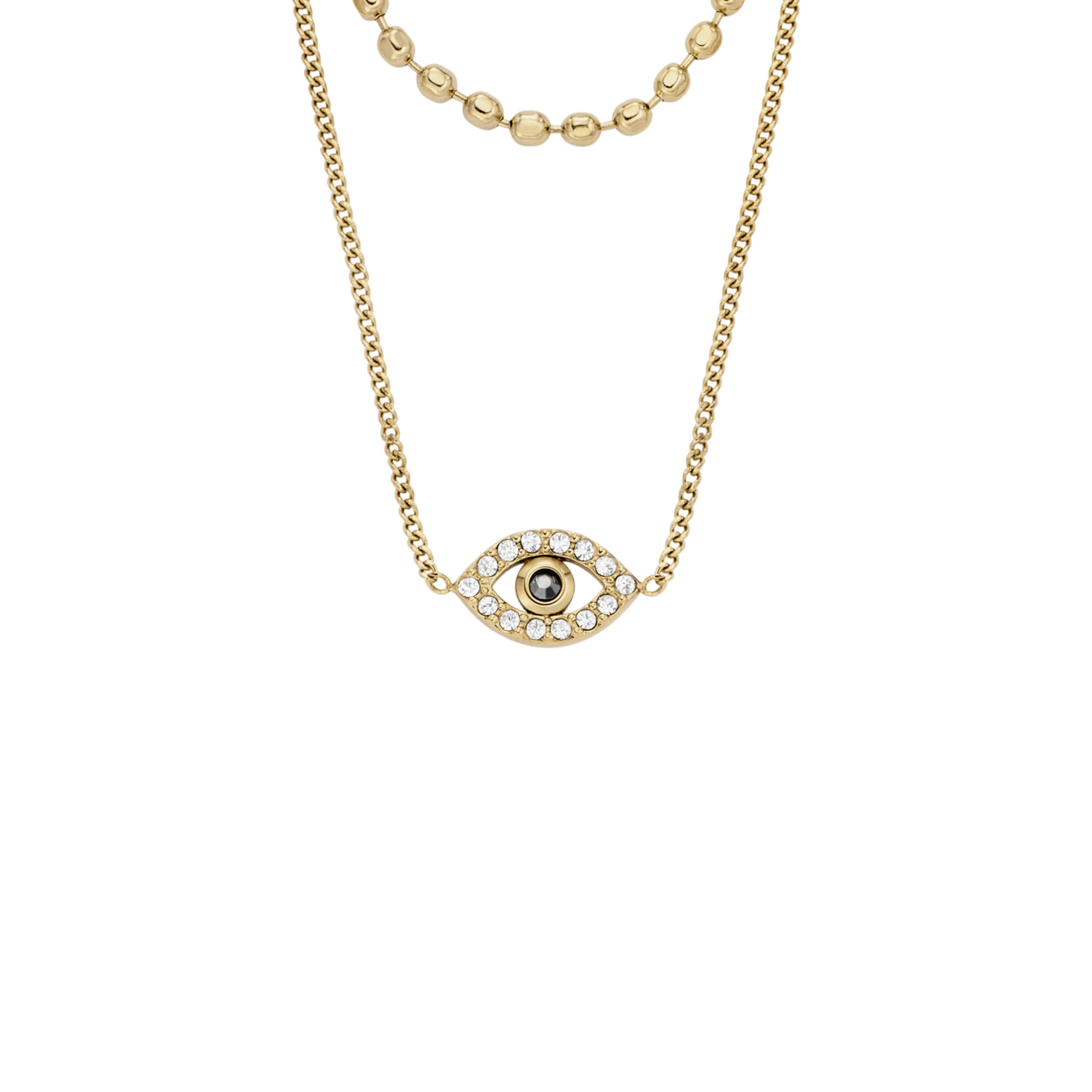 Fossil Locket Necklace for Women