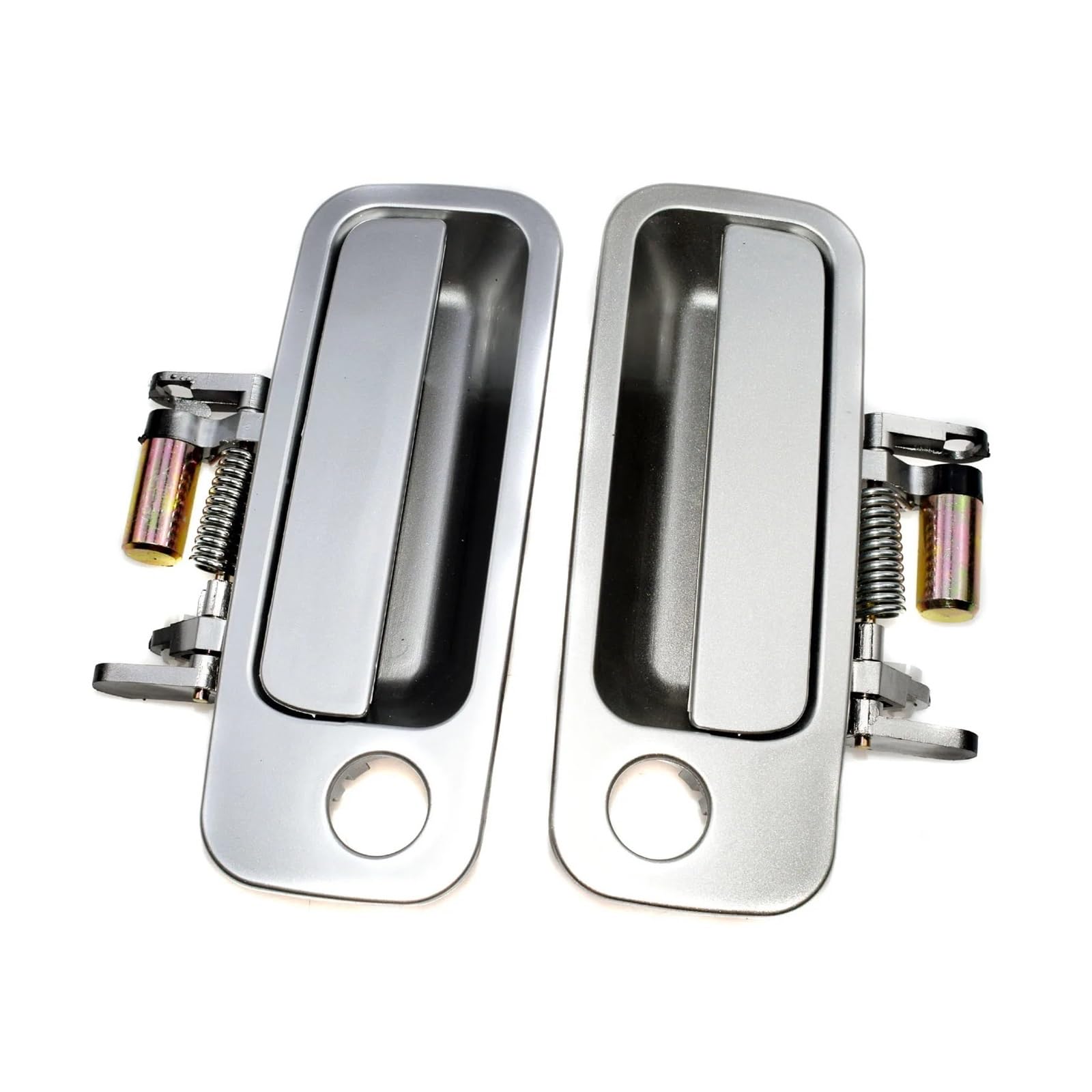 Wnbxhsd Front Left Right Car Exterior Car Door Handle For Toyota For Camry 1997-2001 69210Aa010 69220-Aa010 69240Aa010 69230Aa010 Silver Front Rear Left Right Outside Door Handle