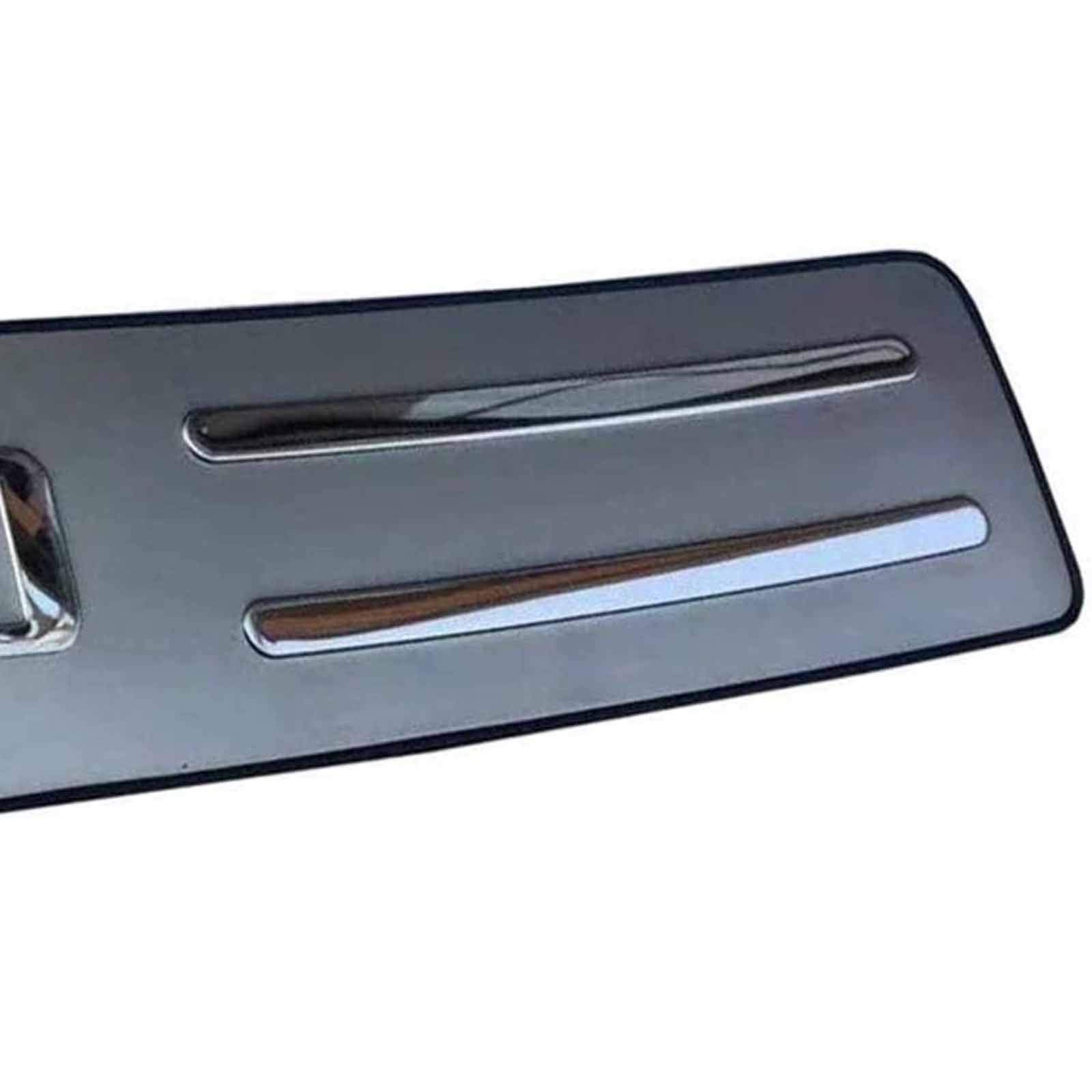 DYTWXG Protector de Parachoques Trasero Cromado de Acero Inoxidable para Chevrolet Aveo 2010~2013, Protector de Parachoques Trasero, Protector de arañazos, Accesorios de Parachoques de Coche