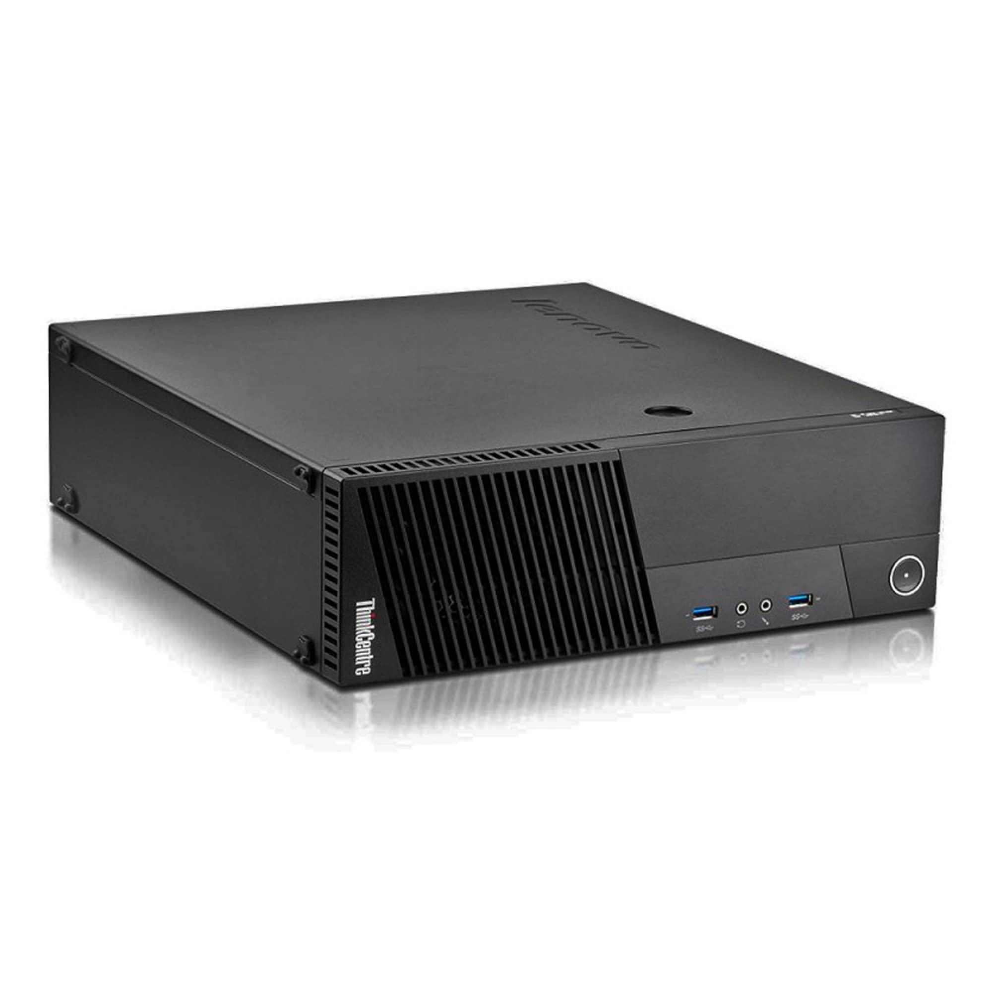 Lenovo PC Fisso Thinkcentre M83 SFF Windows 11 Pro 8GB RAM SSD 240GB | Core i5 fino a 3.80GHz SSD | interfaccia Seriale RS232 COM Computer Desktop Aziendale Ufficio (Ricondizionato)