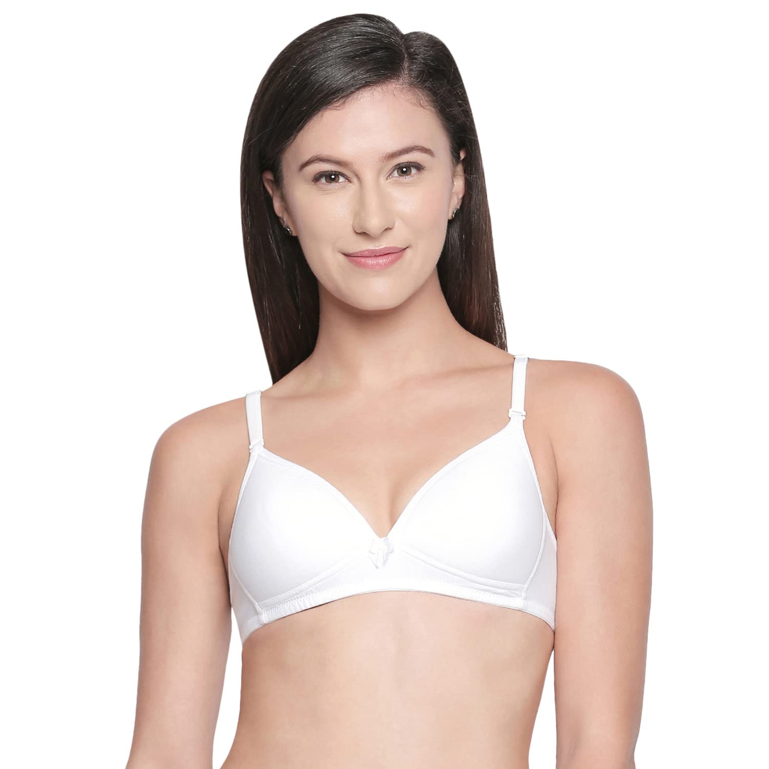 bodycare Women's Cotton Lightly Padded Wire Free T-Shirt Bra-picture-36