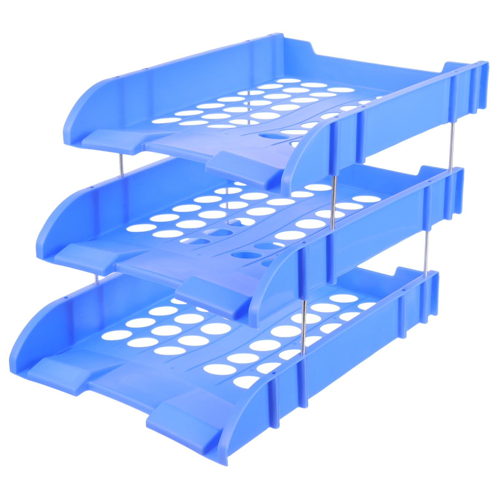 DIYEAH Multi Desktop File Holder Premium Paper Tray Organizer for Office School Vertical Storage for Efficient and Workspace Organization