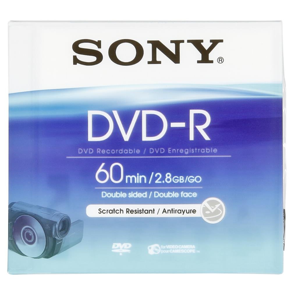 SONY DMR-60 DVD-R (8cm) x 1 2.8 Go