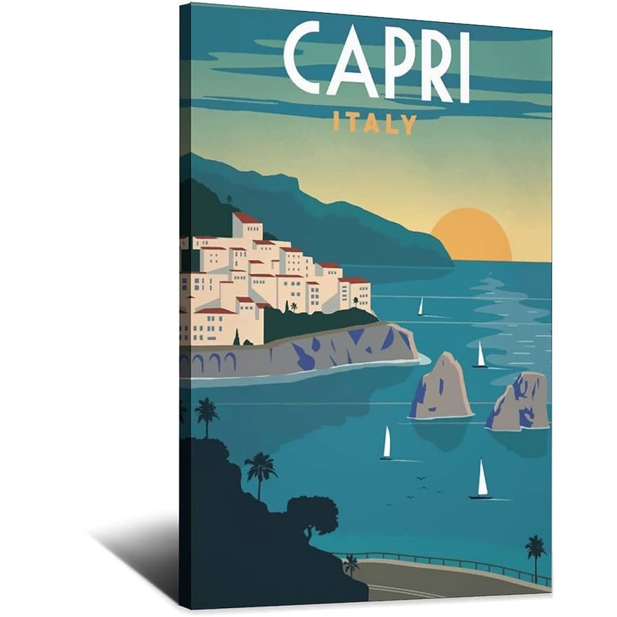 絵画 CARTUSIA CAPRI vintage poster Carthusia Capri | Advertising Posters | Limited Runs