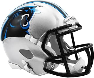 Carolina Panthers Current Riddell Speed Mini Football Helmet - New in Riddell Box