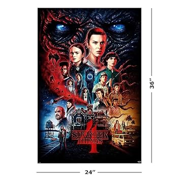 Amazon.co.jp: ストレンジャー・シングス 1、2、3、4-4ピース