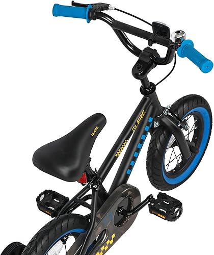 Miniatura 7 de Bicicleta infantil para niños de 2 a 10 años de edad, bicicletas para niños de 12 a 18 pulgadas estilo BMX con ruedas de entrenamiento, bicicleta