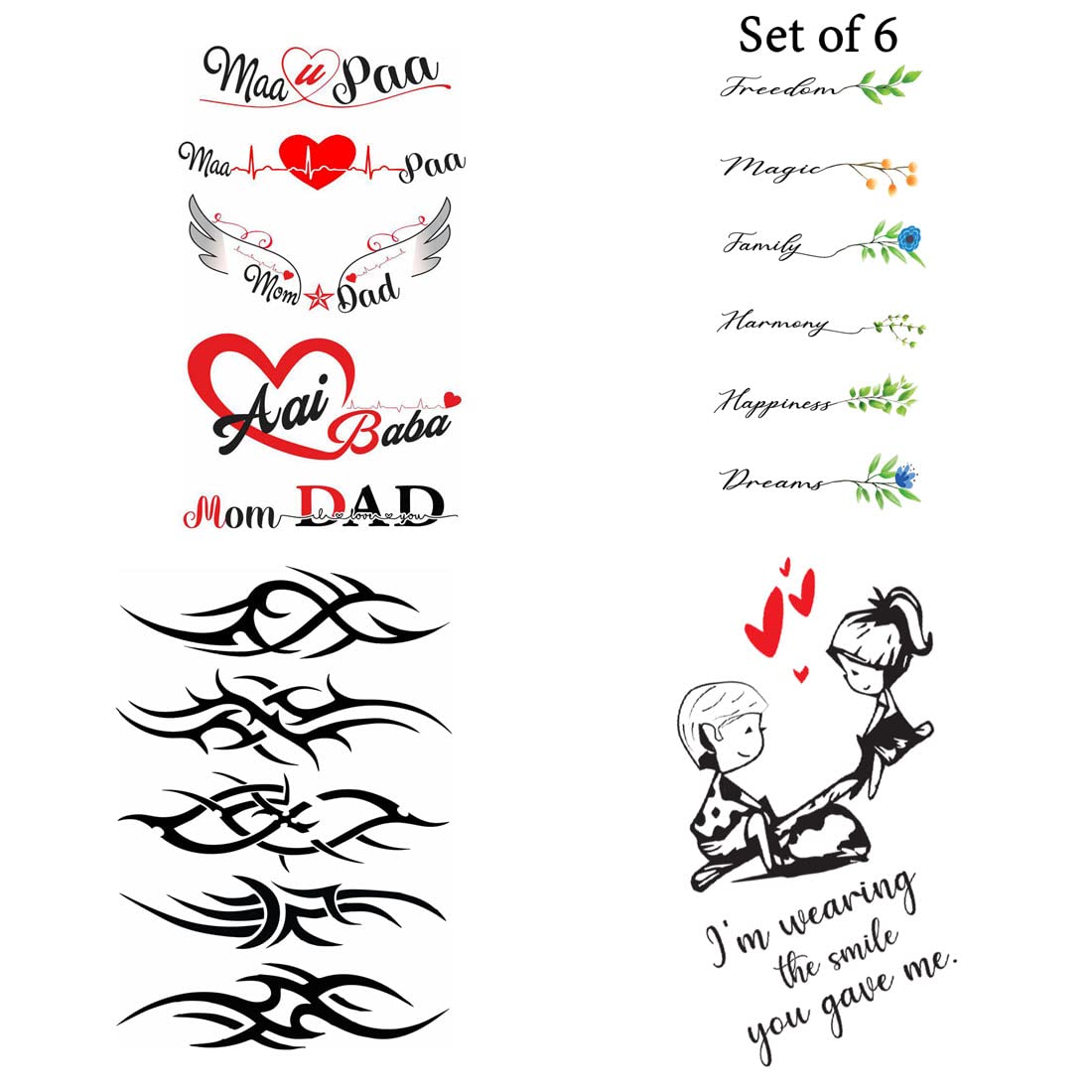 Temporary Tattoowala Heart Line Art Design Temporary Tattoo Minimalist