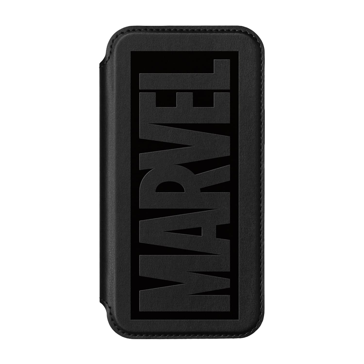 PGA PG-DGF21J21VEN ガラスフリップケース MARVEL ヴェノム〔iPhone 13 mini用〕