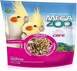 Megazoo RAÇÃO MIX CALOPSITAS 350G