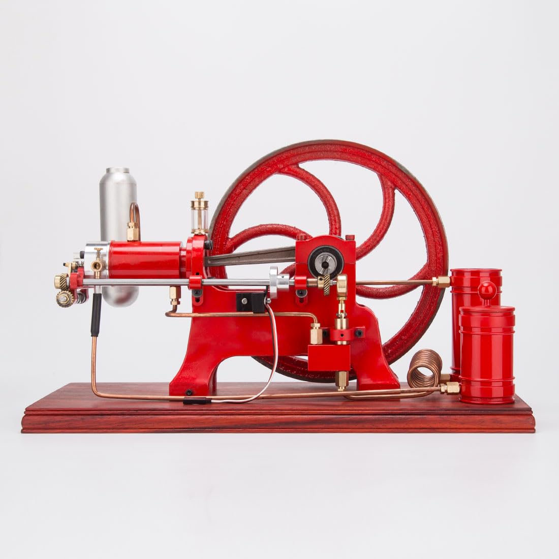 Retro Antiguo Cuatro Niveles Refrigerado por Agua Estacionario Horizontal Motor de Gasolina Modelo Regalo Para Los Amantes De Los Motores Antiguos Y Coleccionistas