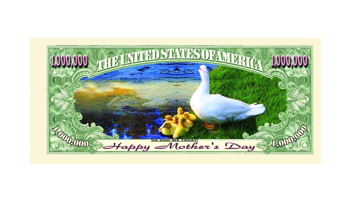 American Art Classics Zombie Million Dollar Bill – Originalgetreuer Fantasie-Geldschein Im Schutzhülle, Perfekt Als Spaß-Geschenk